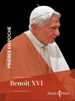 cover image of Prières en poche--Benoît XVI